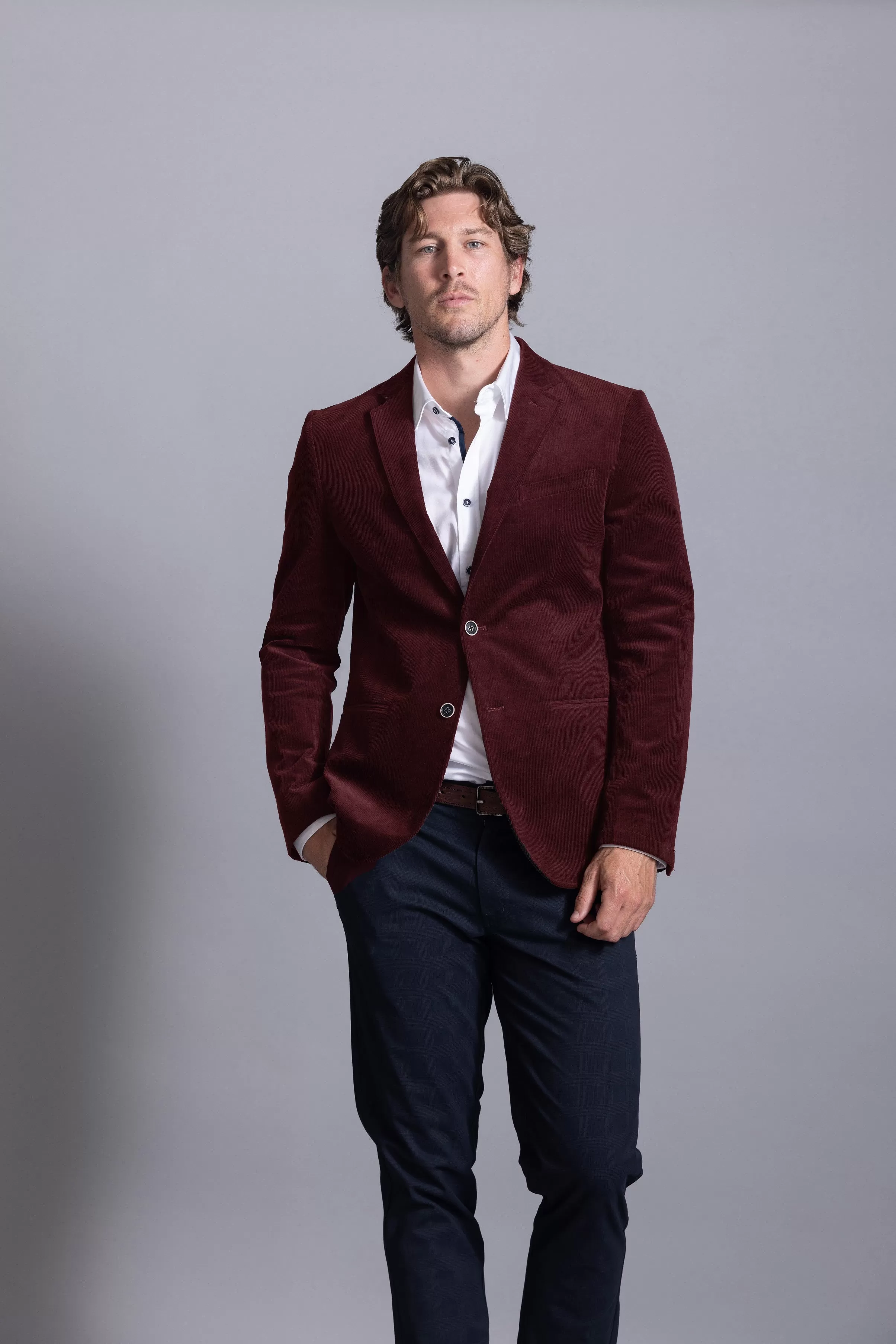 Cutler & Co - Heaton Blazer - Wine