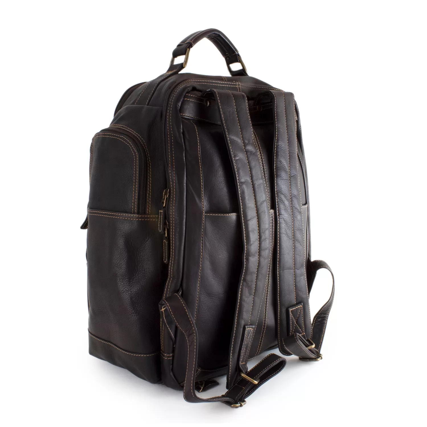 DayTrekr Colombian Leather Ultimate Backpack 771-1603 & 771-22603