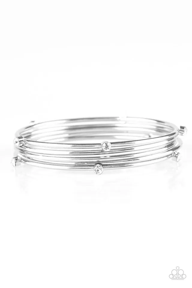 Delicate Decadence Bracelet - White