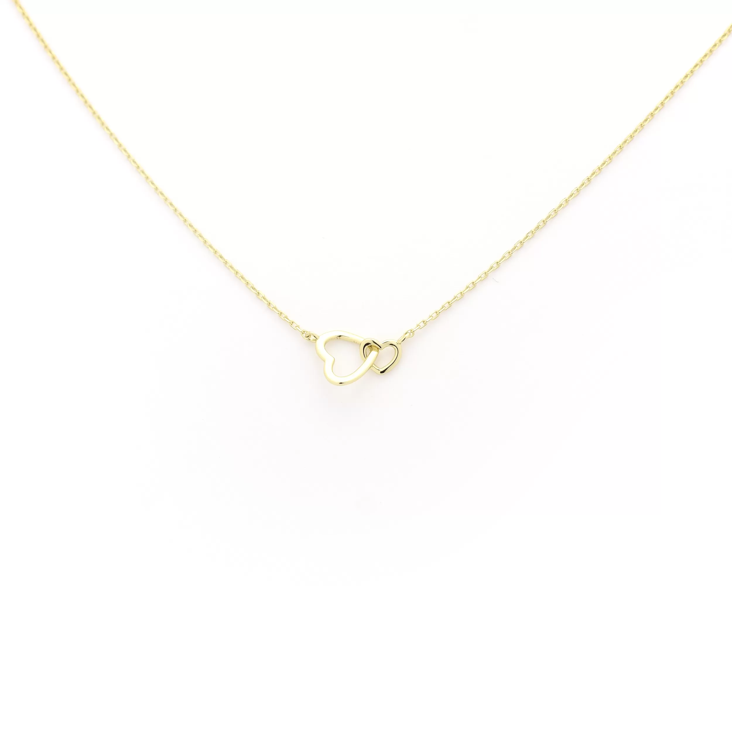 Double Heart Necklace