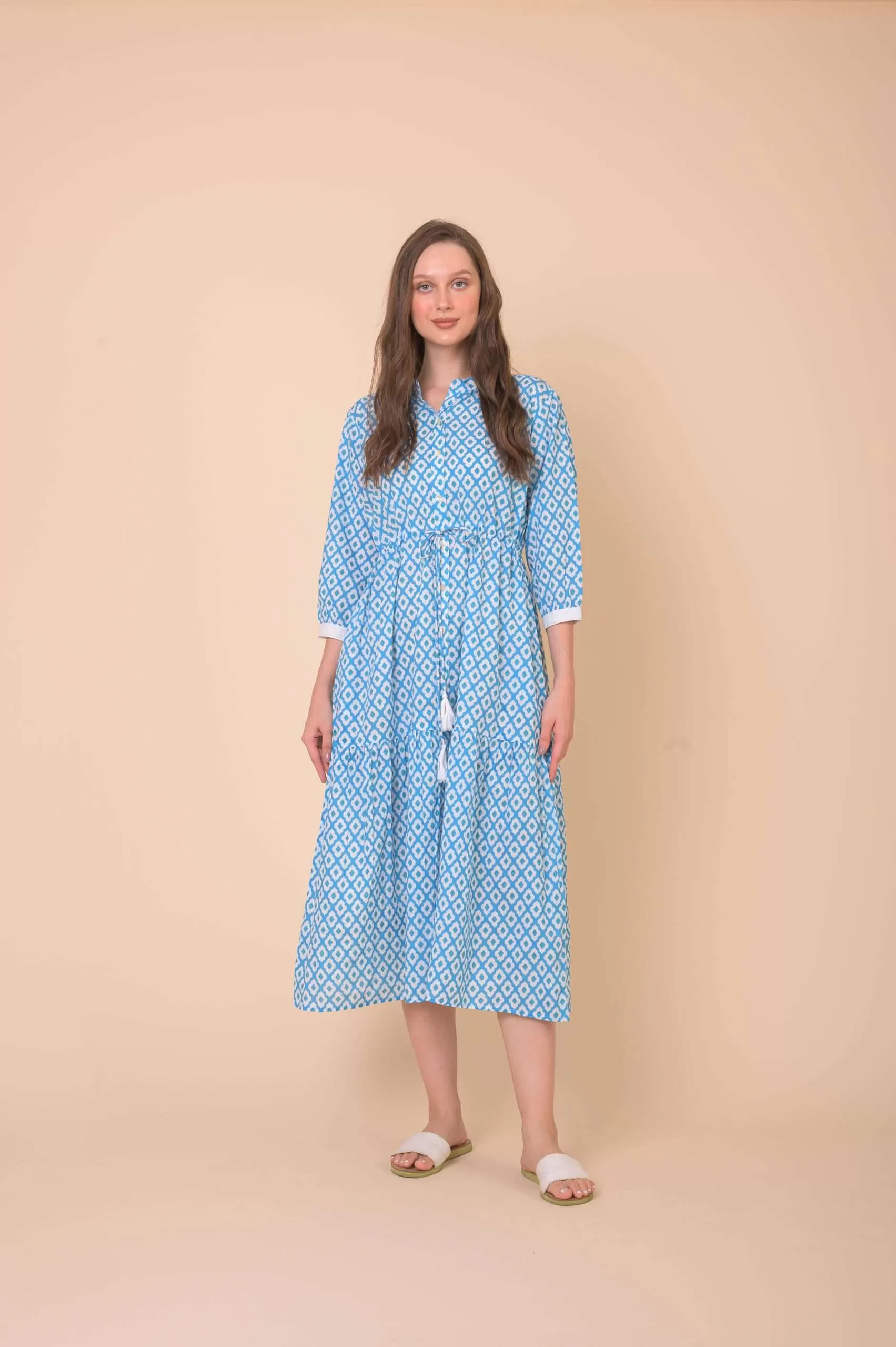 DREAM TUSCANY HABIBI BLUE DRESS