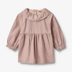 Dress L/S Linda - dry rose