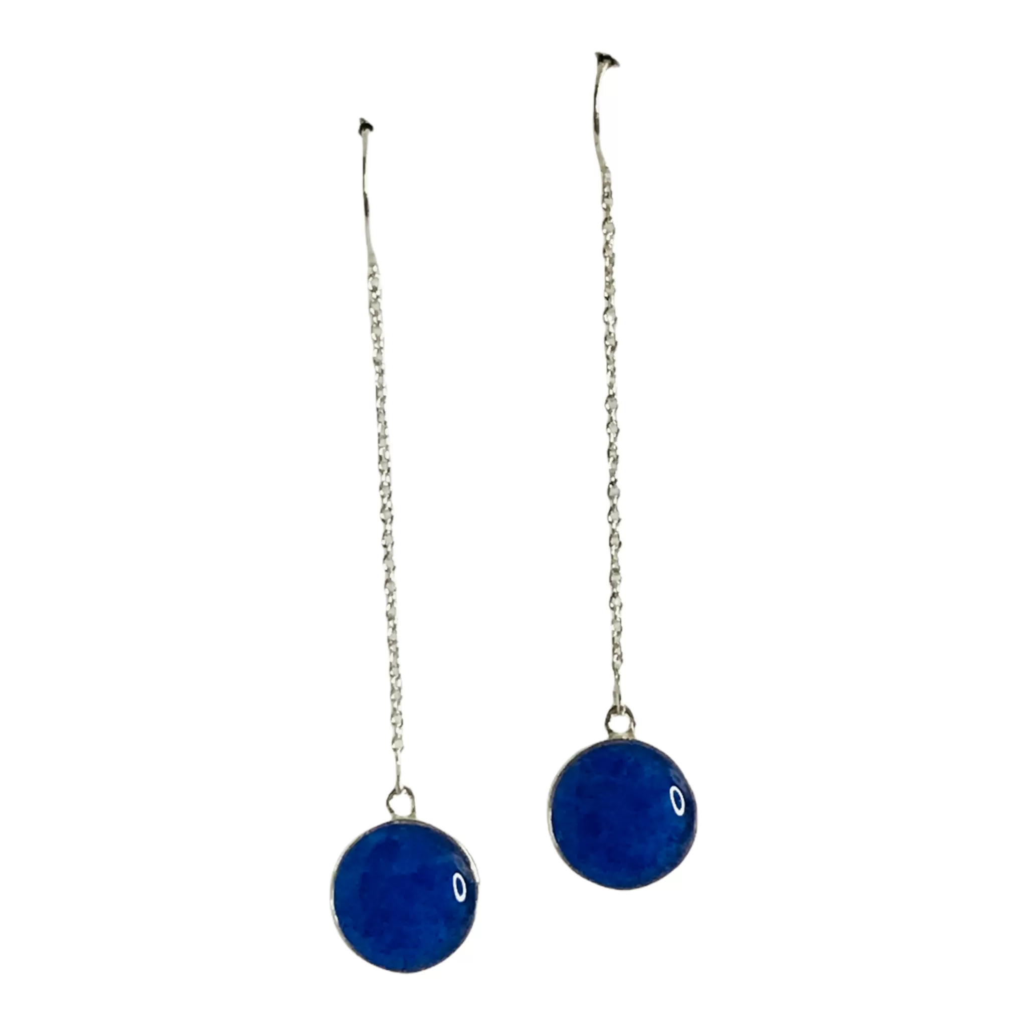 Dune Jewelry Sandglobe Earrings - Long - Two Element