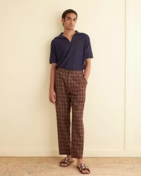 Dunham Plaid Trousers