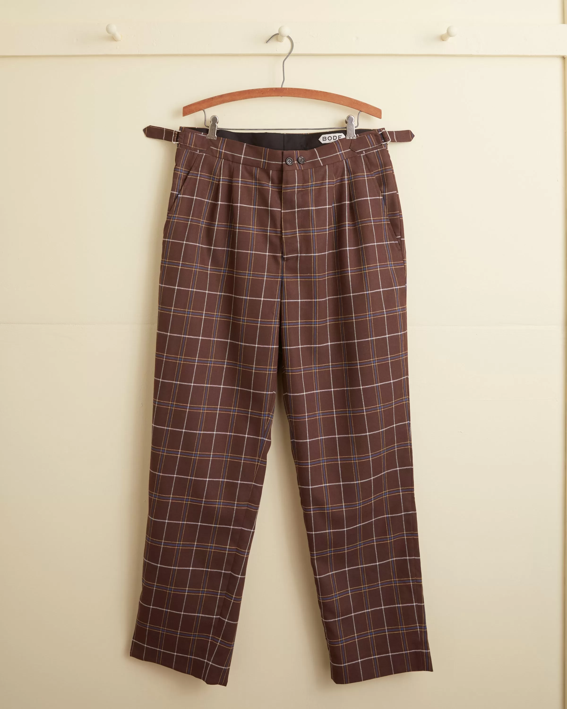 Dunham Plaid Trousers