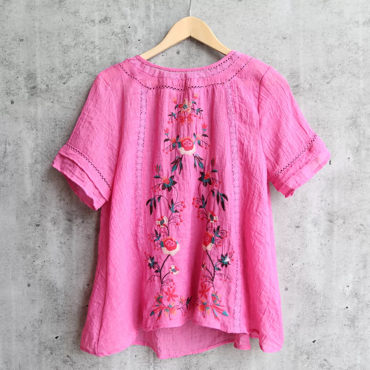 Embroidered Shirt in More Colors