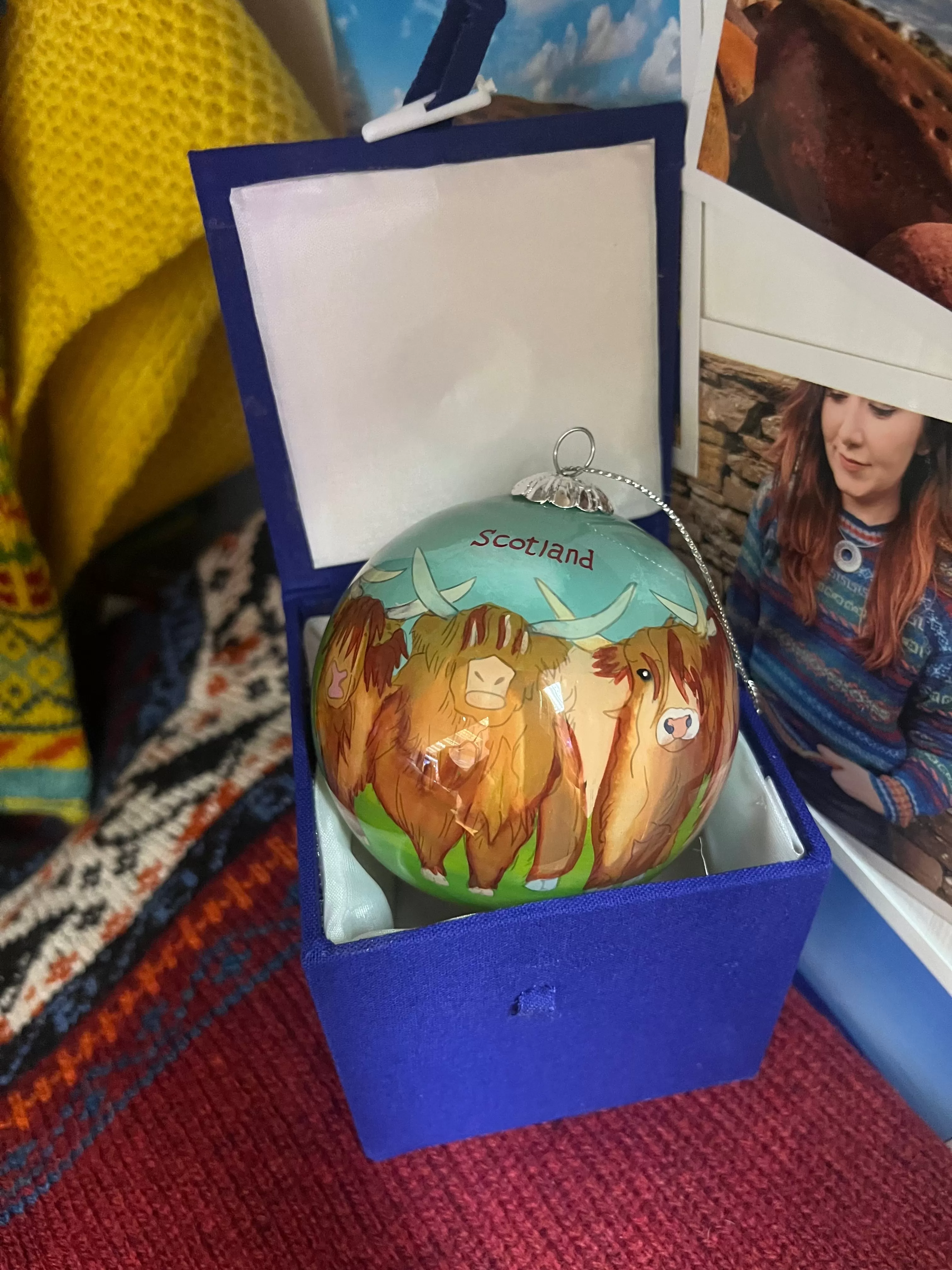 Emma Ball Scotland Bauble