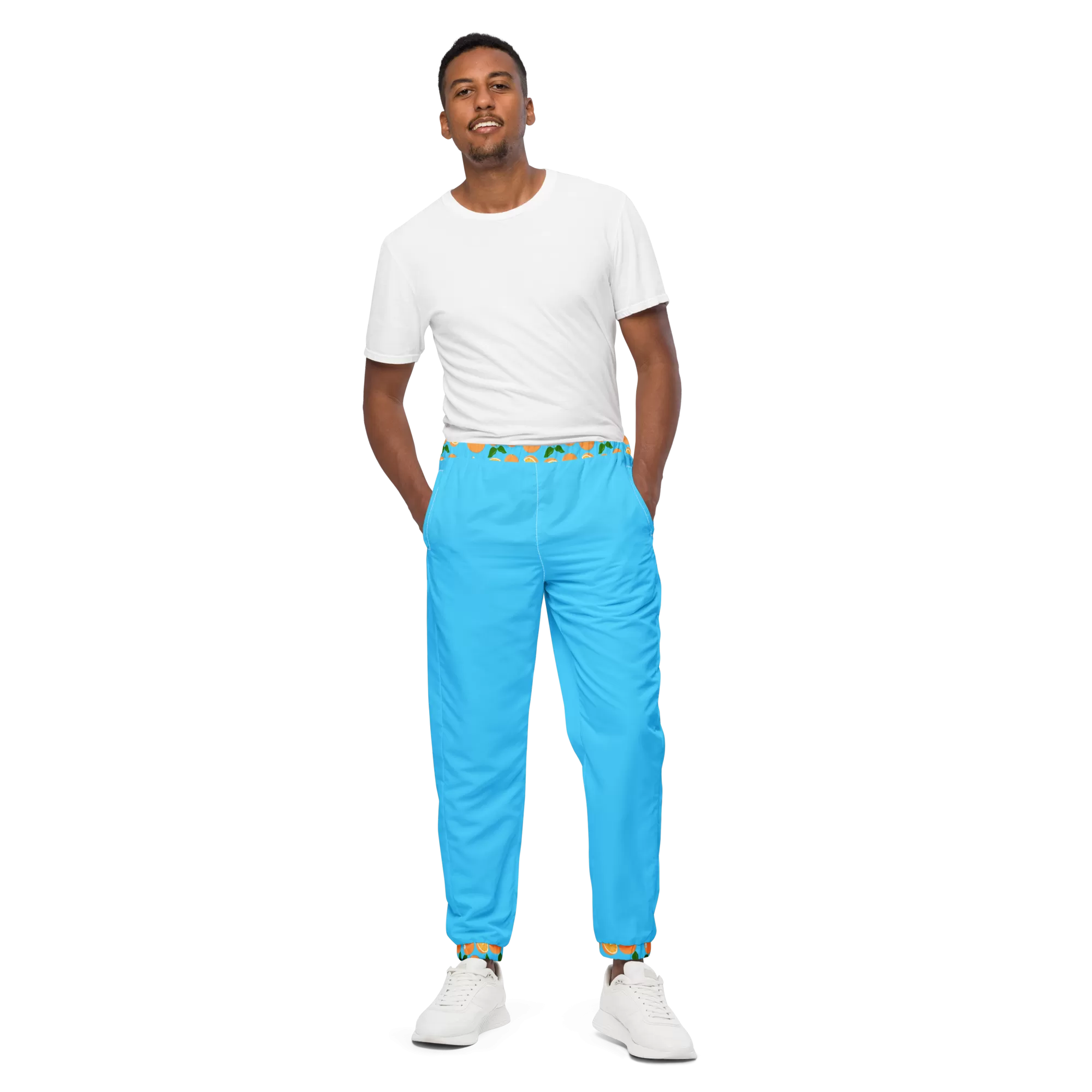 Freshly Squeezed Blue Unisex track pants