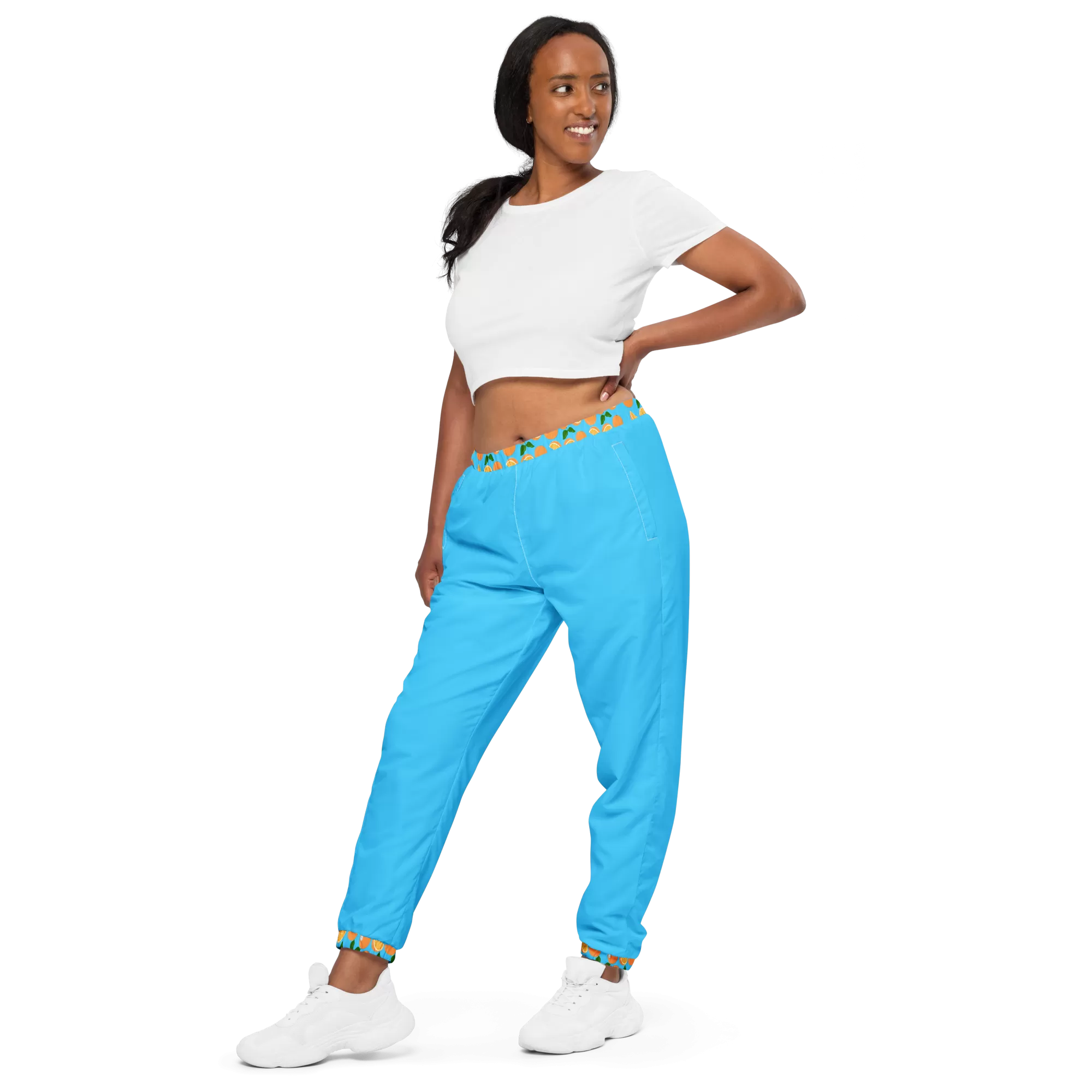 Freshly Squeezed Blue Unisex track pants