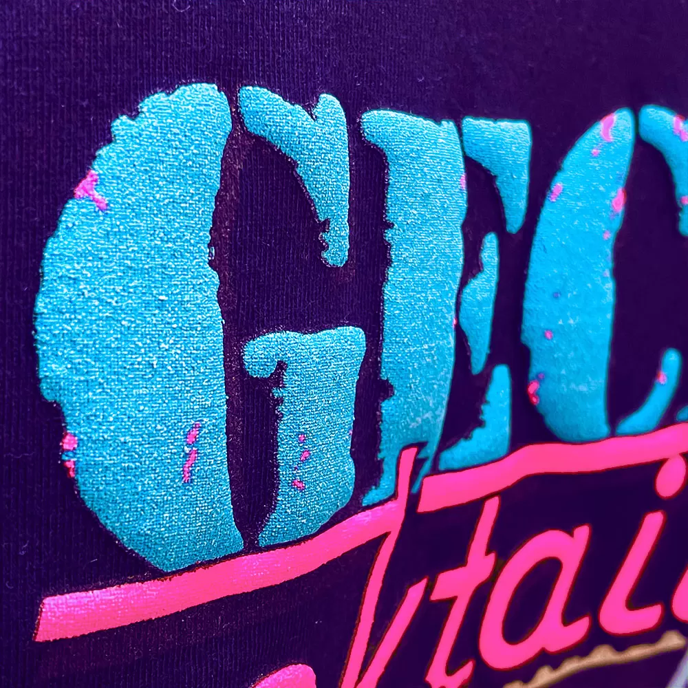 Gecko Cocktail Club Purple Long Sleeve Tee