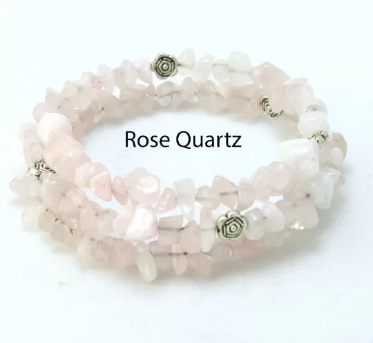 Gemstone Stacking Memory  Bracelets