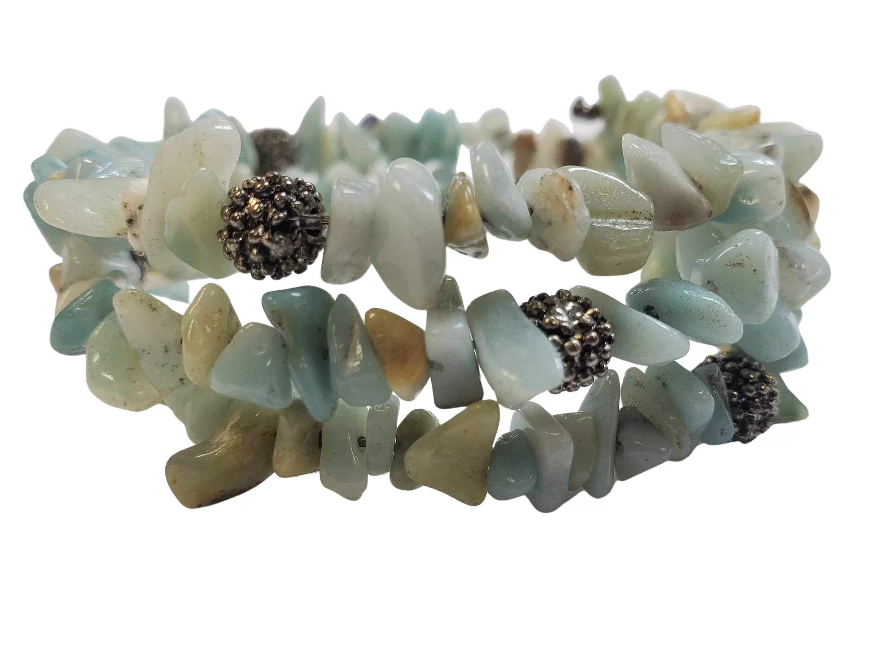 Gemstone Stacking Memory  Bracelets