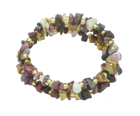 Gemstone Stacking Memory  Bracelets