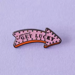 Get Lucky Enamel Pin