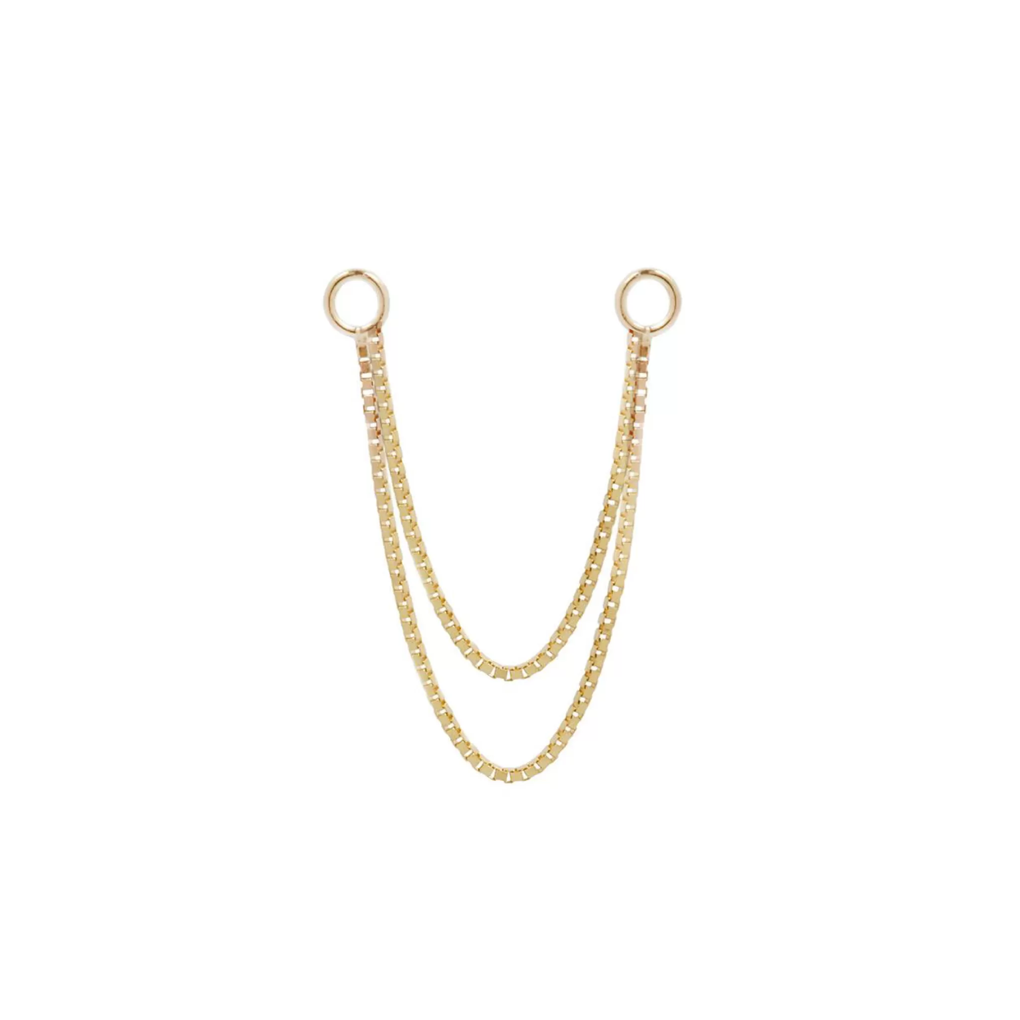 Gold Double Box Chain