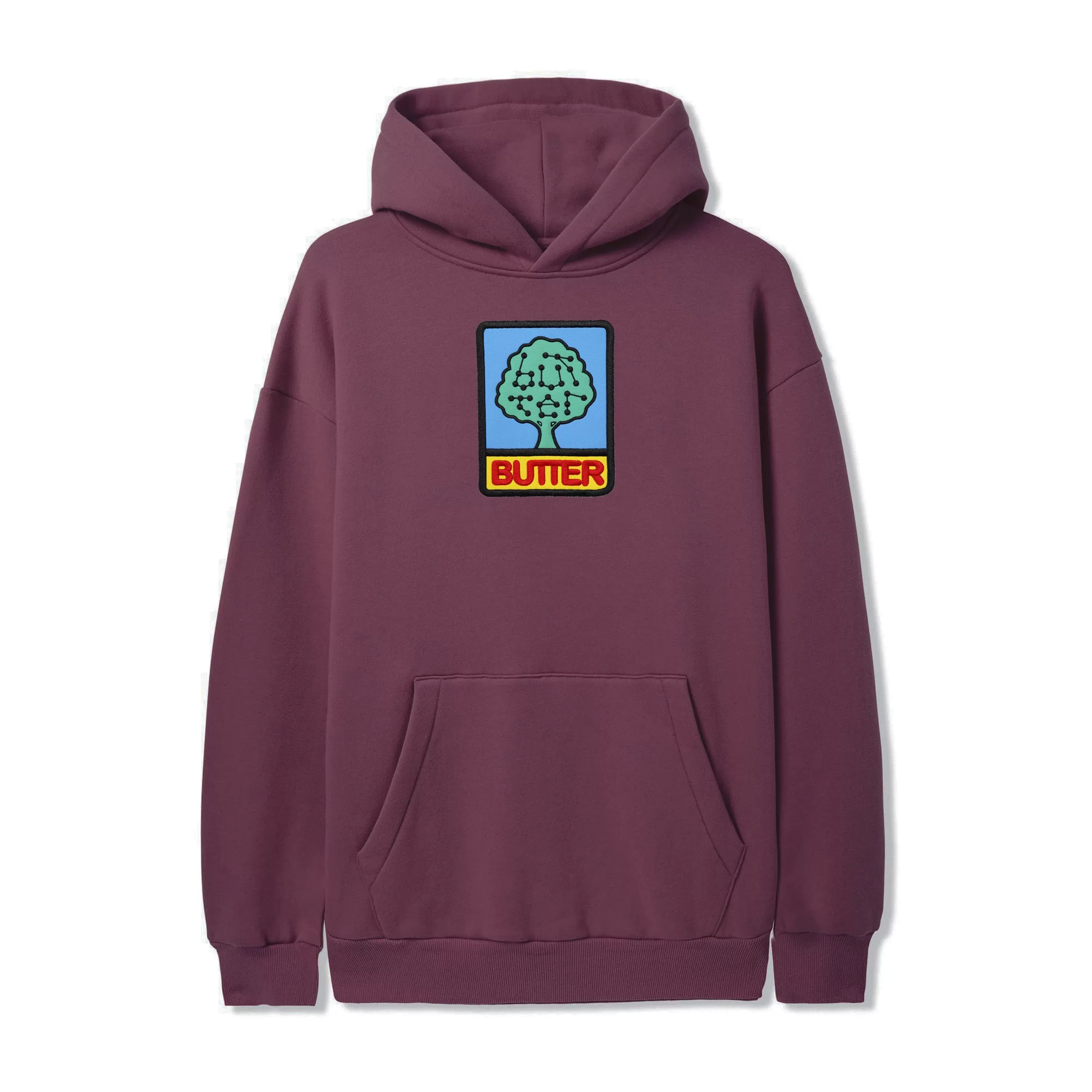 Growth Pullover Hood, Wine