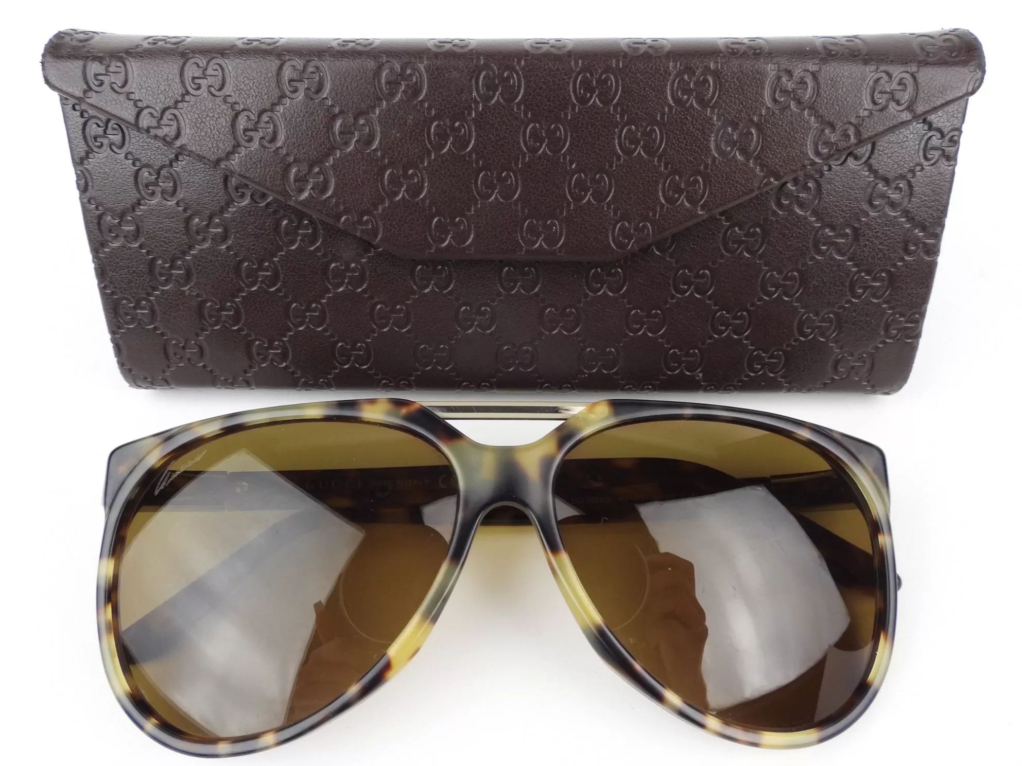 Gucci Tortoise Shell Sunglasses GG3501/S