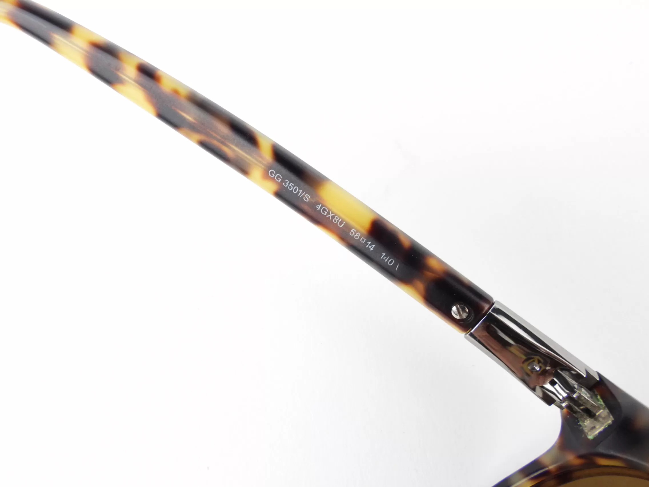 Gucci Tortoise Shell Sunglasses GG3501/S