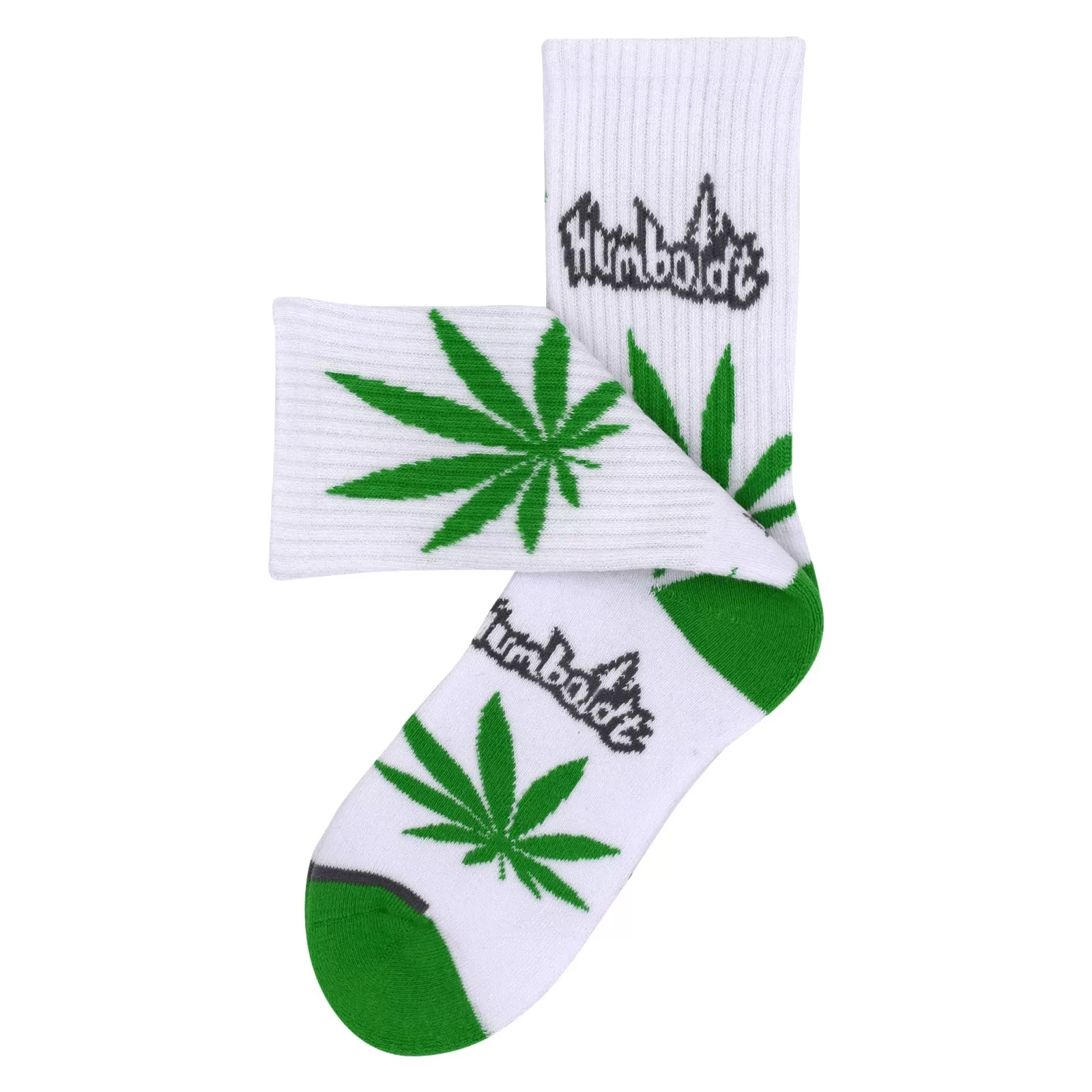 High Life Premium Blend Socks White-Kelly-Grey