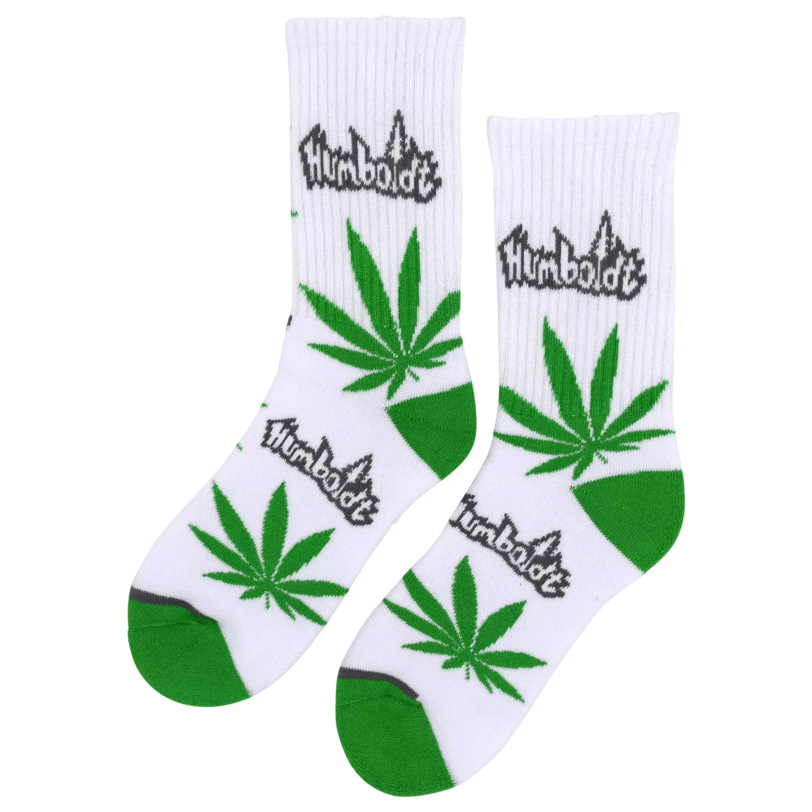 High Life Premium Blend Socks White-Kelly-Grey