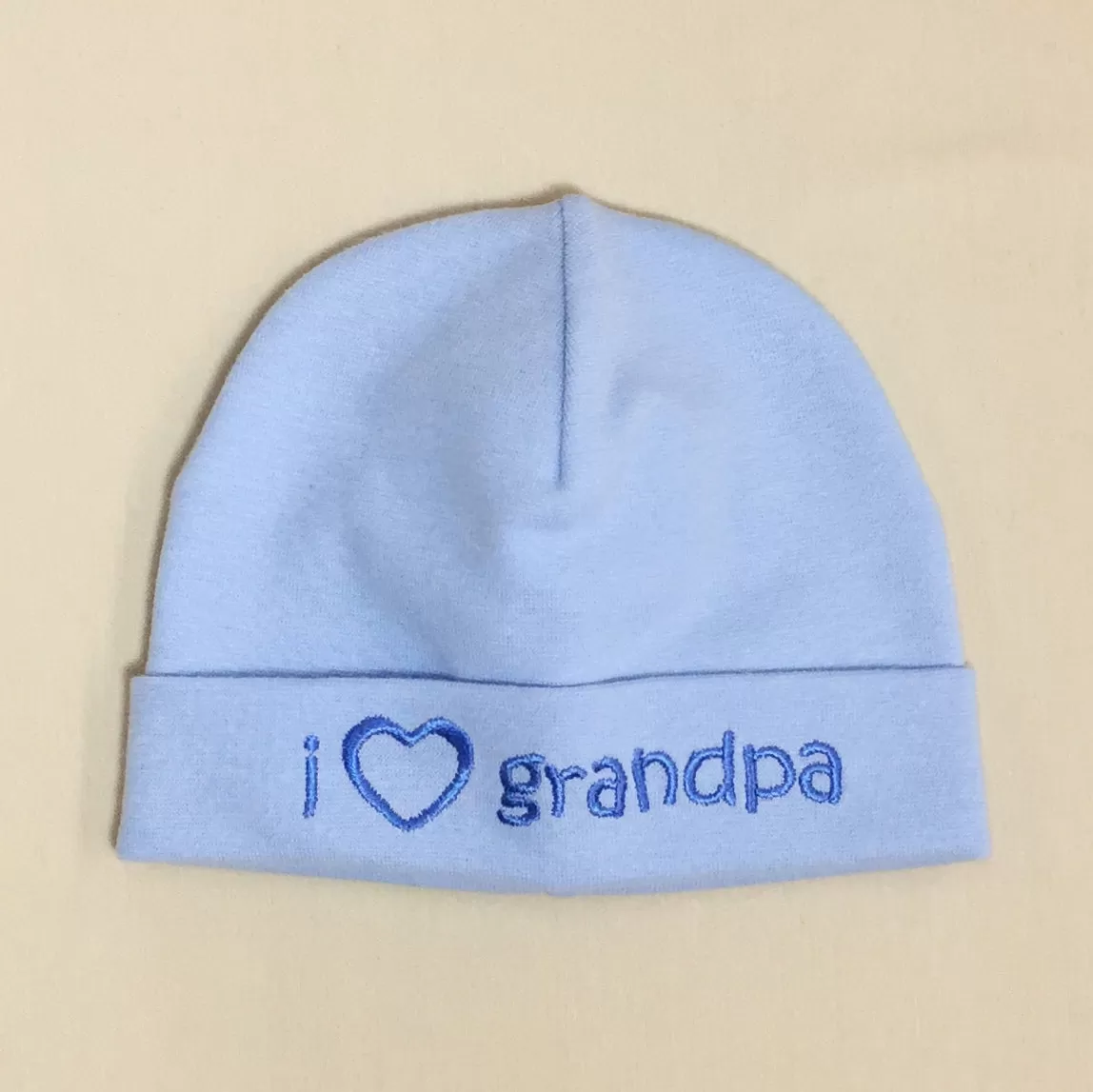 I ❤️ Grandpa Embroidered Hat