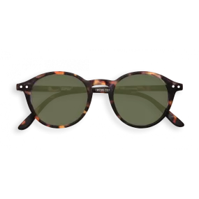 Izipizi Sun #D tortoise - green lenses