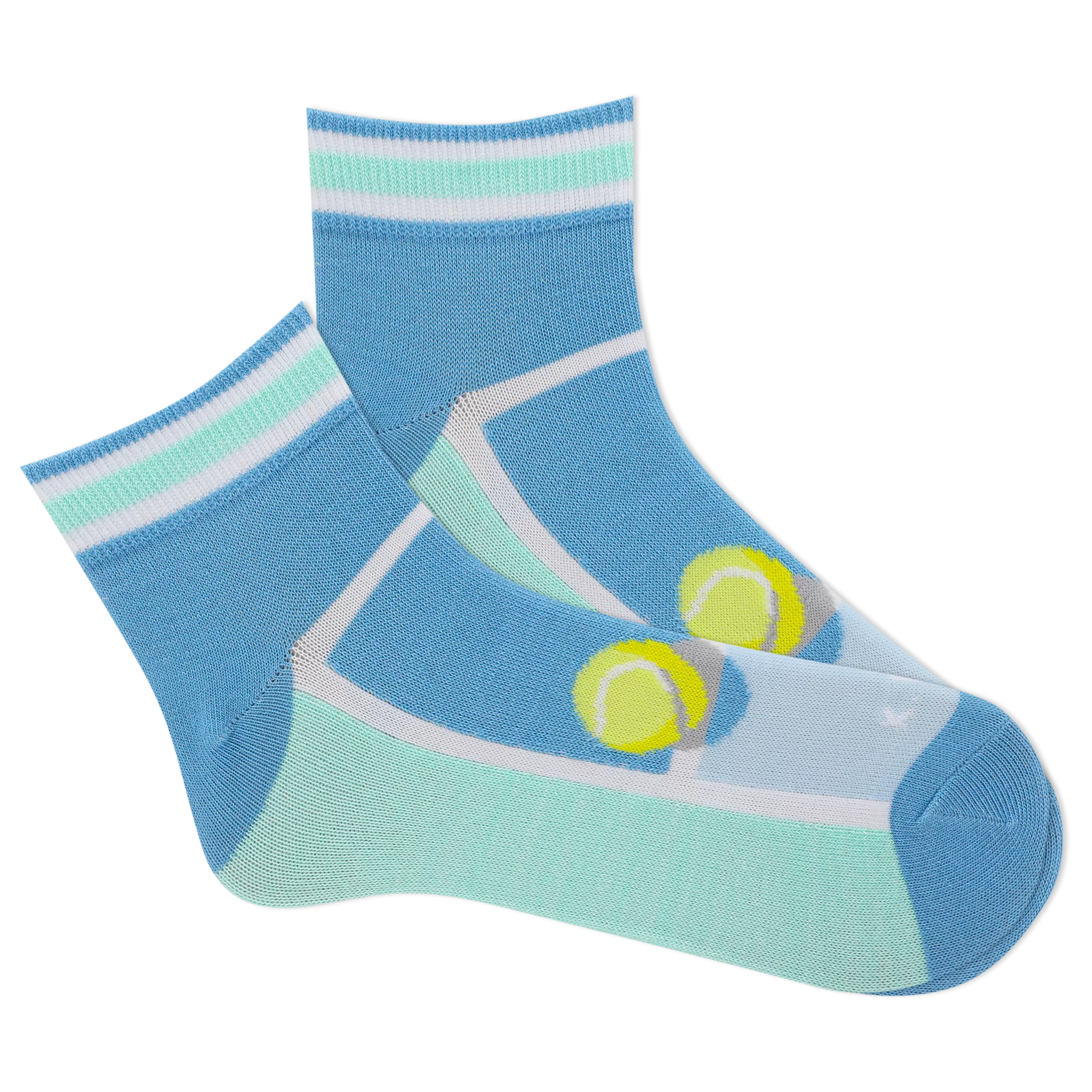 K.Bell Women's Tennis Court Ankle Sock