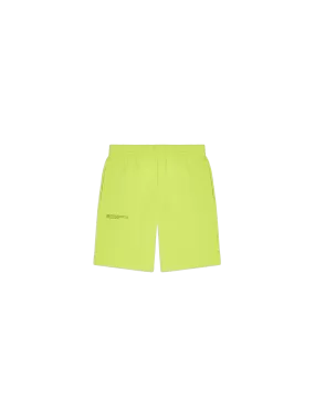 Kids' 365 Midweight Long Shorts—lime green