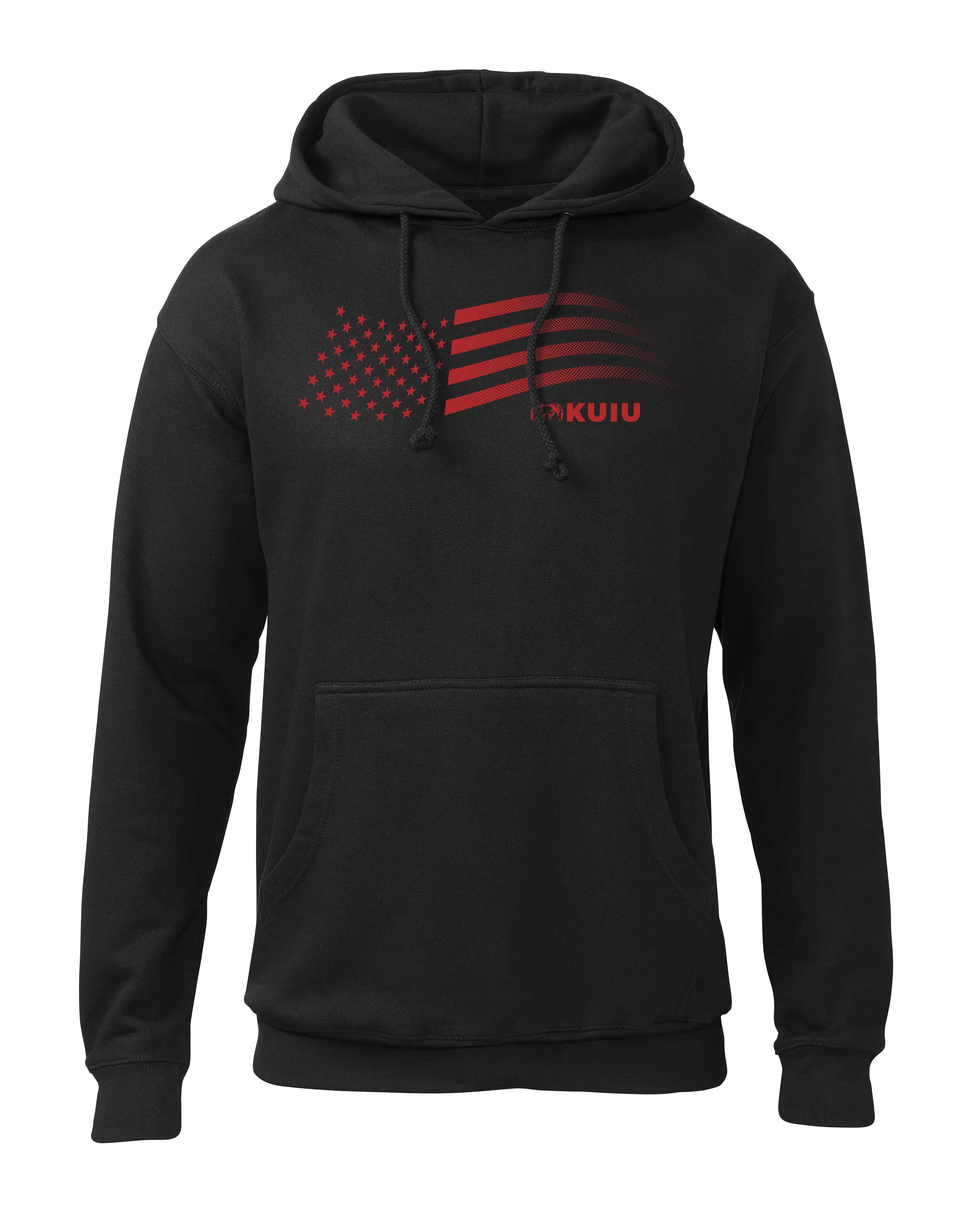 KUIU Flag Hoodie | Black