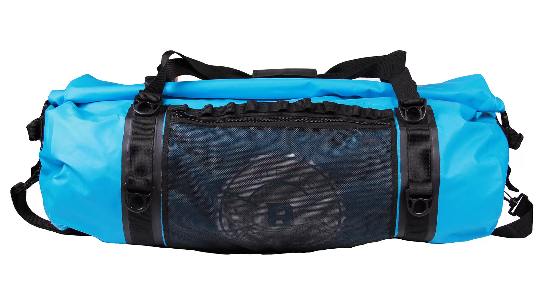 Mammoth Series Blue 60 Liter Waterproof Duffle Bag