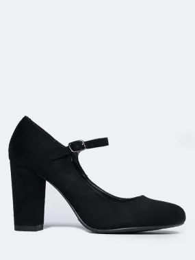 Mary Jane Round Toe Heel