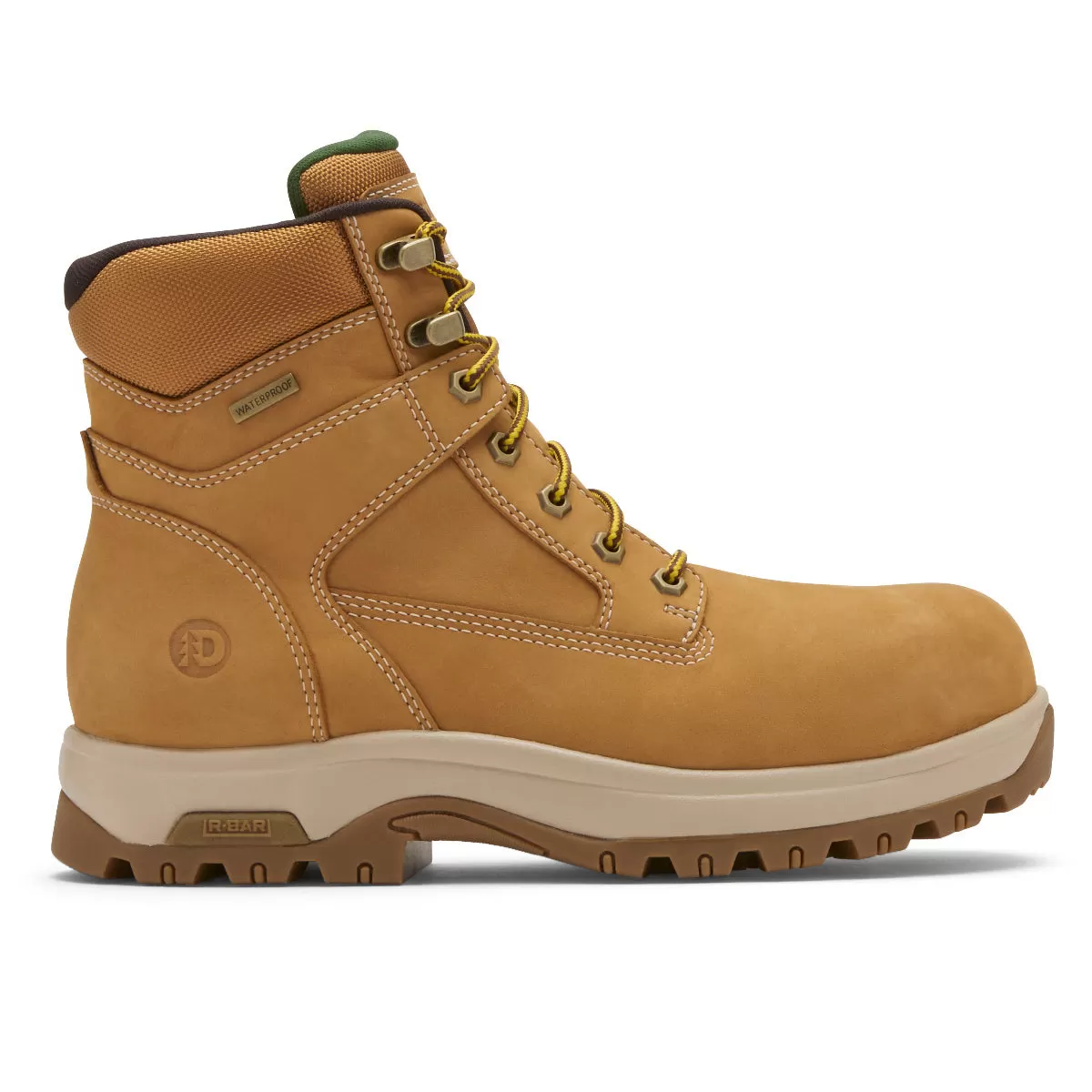 Men's 8000Works Waterproof Safety Plain Toe Boot