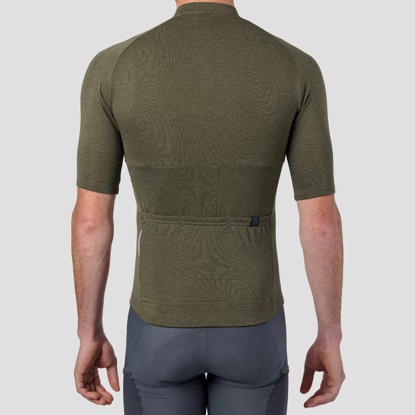 Men's Micro Grid Jersey - Olive