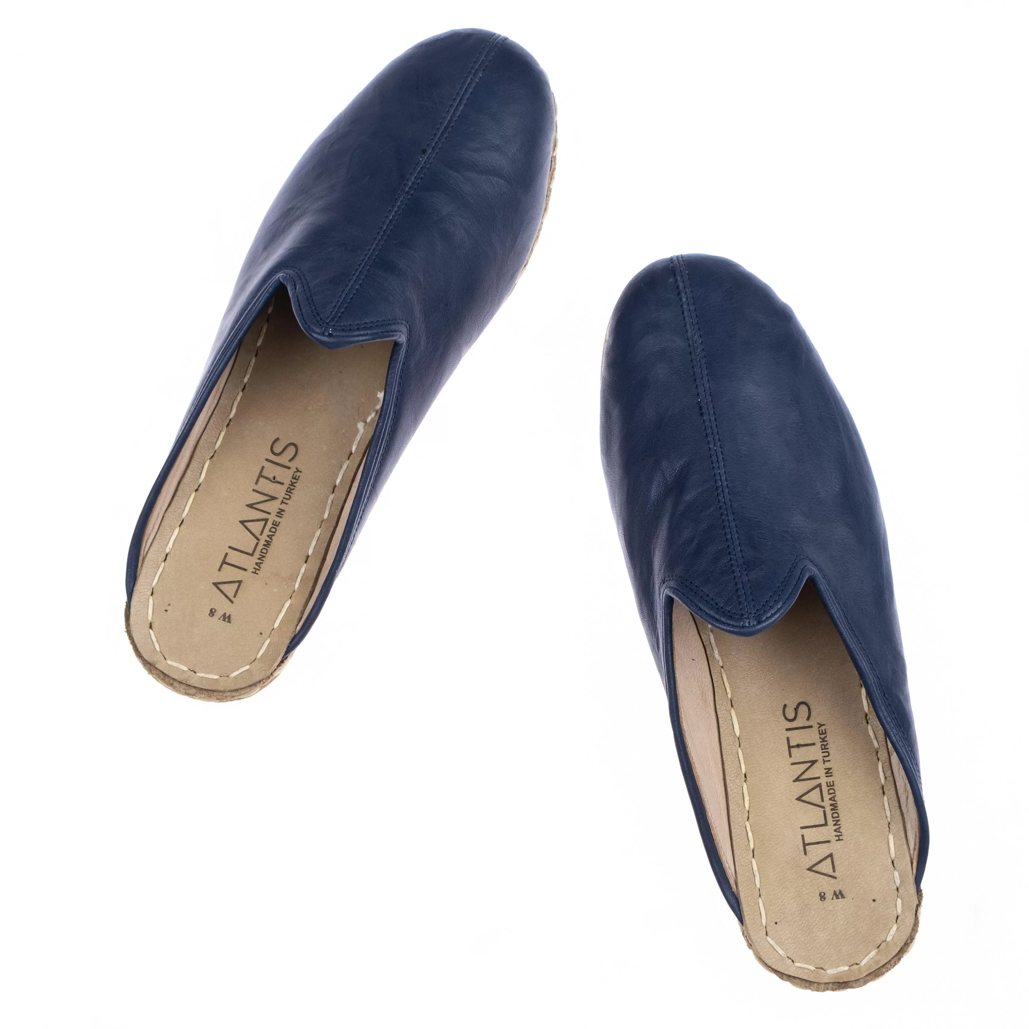 Men's Navy Slippers