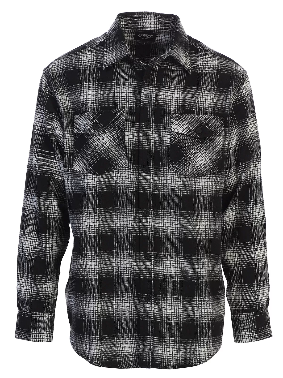 Men's Plaid Flannel Shirt, Size 5X