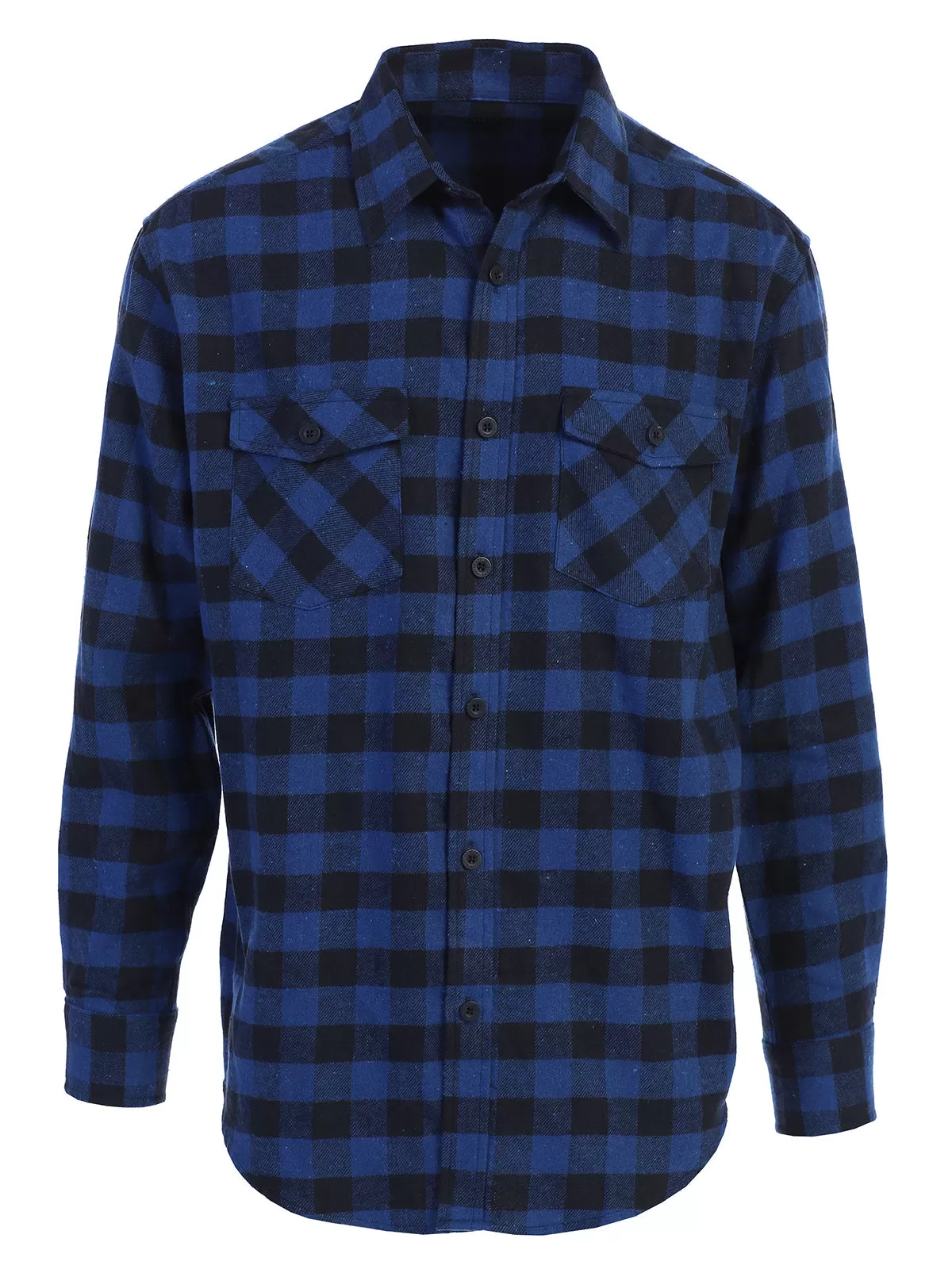 Men's Plaid Flannel Shirt, Size 5X