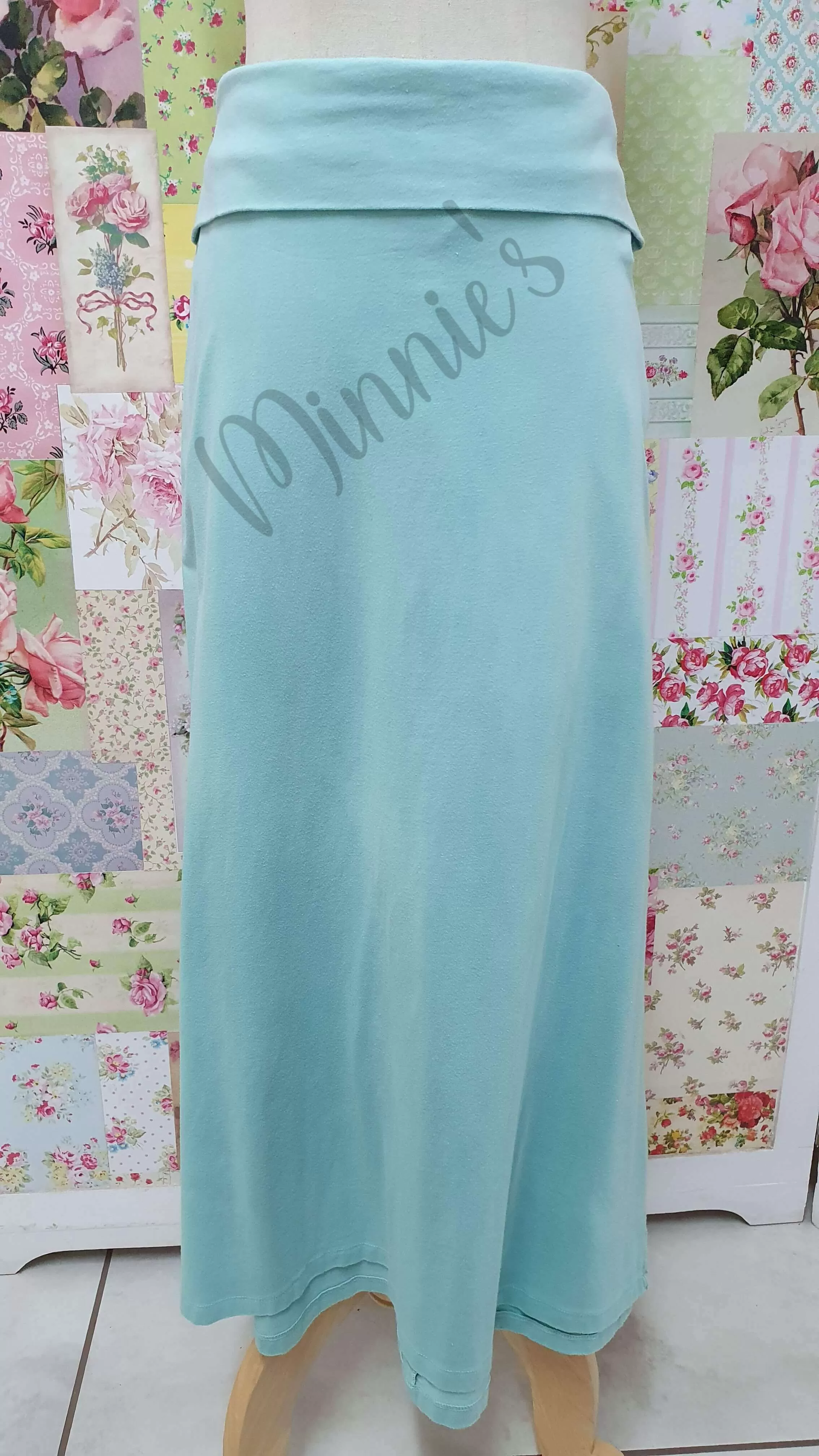 Mint Green Skirt PD027