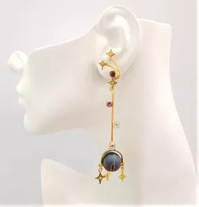 Moon & Stars Twinset Earrings