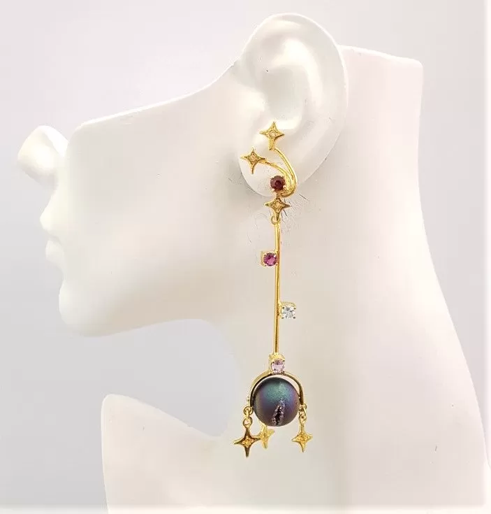 Moon & Stars Twinset Earrings