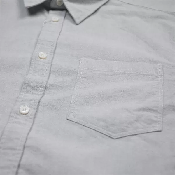 Norse Projects - Anton Heavy Brushed Oxford Shirt - Light Grey