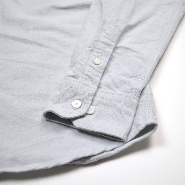 Norse Projects - Anton Heavy Brushed Oxford Shirt - Light Grey