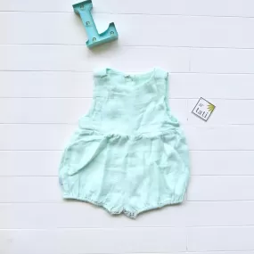 Orchid Playsuit in Organic Muslin - Mint