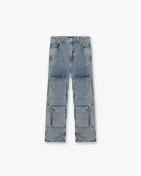 R3Ca Cargo Denim - Blue