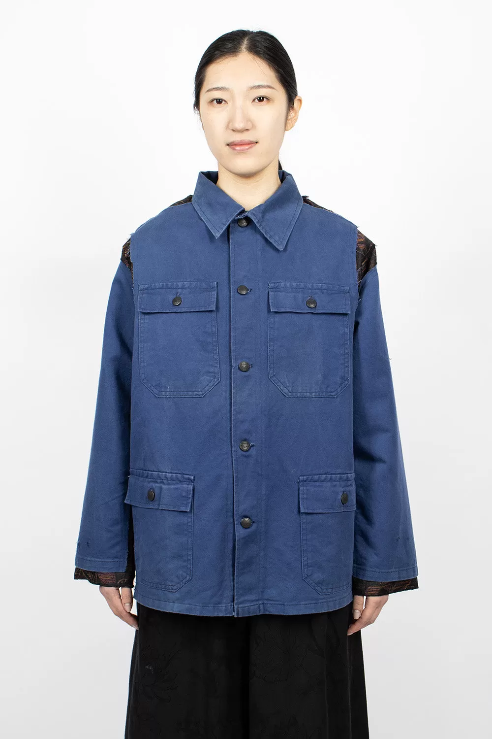 Rebuild Euro Work Jacket Blue