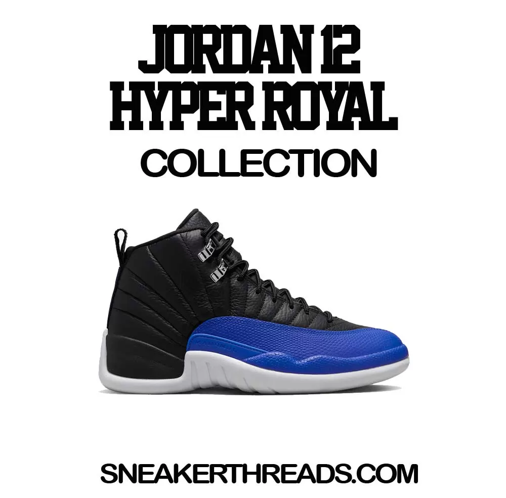 Retro 12 Hyper Royal Shirt - Finesse - Black