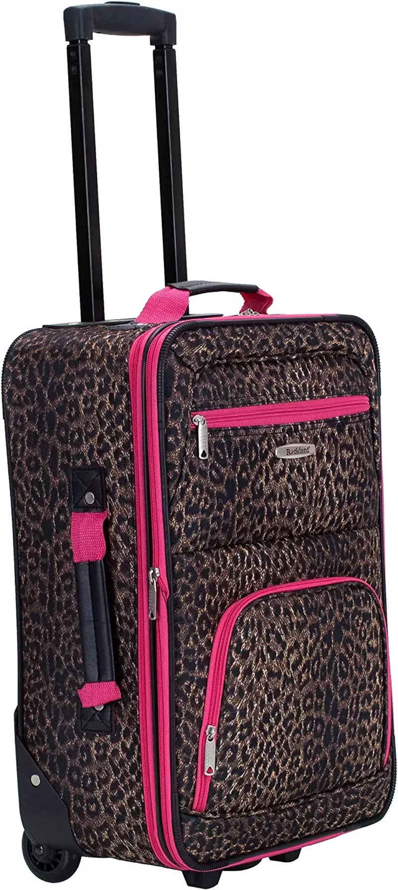 Rockland Jungle Softside Upright Luggage Set 4-Piece (14/29/24/28)