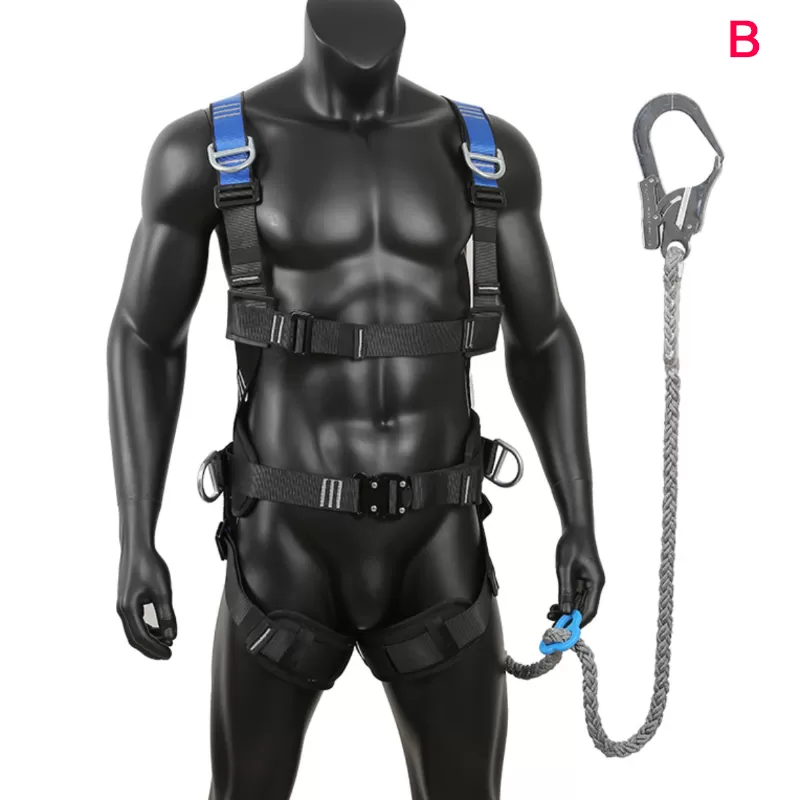 Safety Fall Protection Roofing Bucket Kit I Full-Body Harness