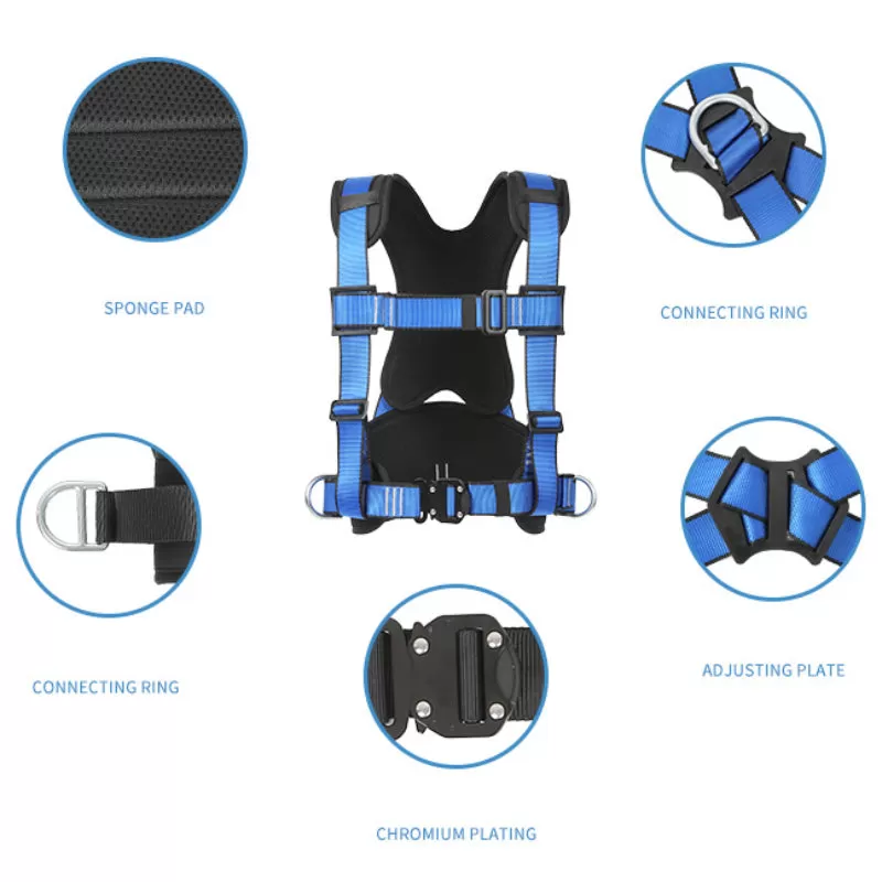 Safety Fall Protection Roofing Bucket Kit I Full-Body Harness