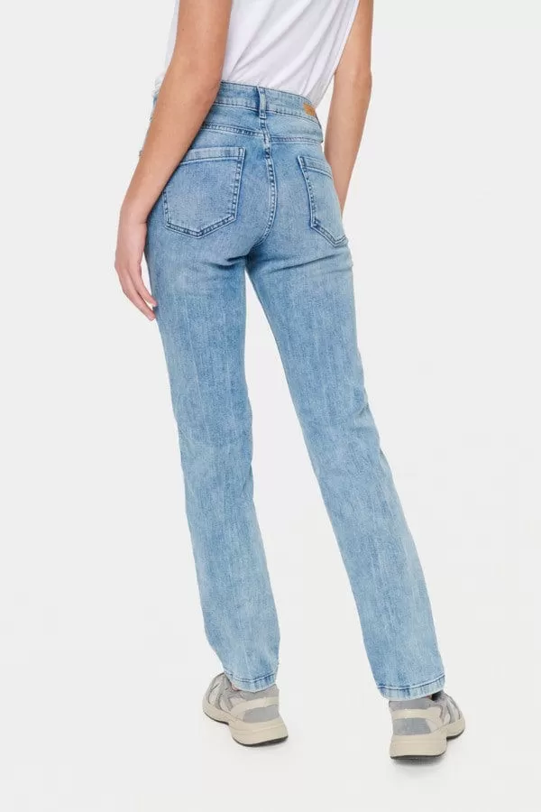 Saint Tropez "Mom" Jeans Light Blue