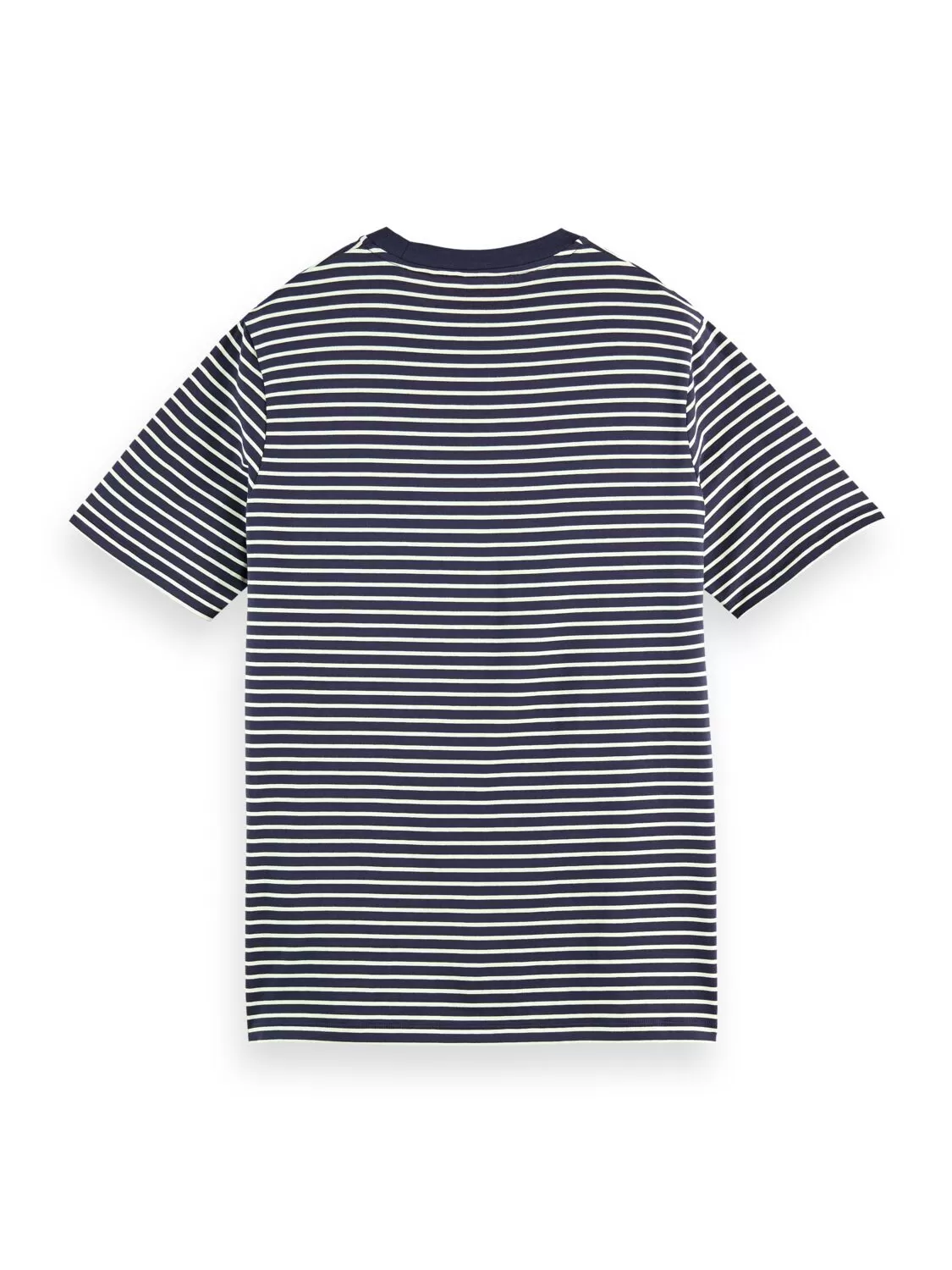 Scotch & Soda -Striped Crewneck Tee - Navy/Cream